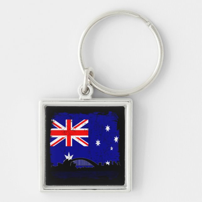Australiana Key Ring (Front)