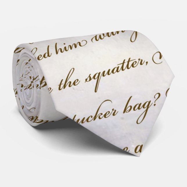 Australiana Tie (Rolled)