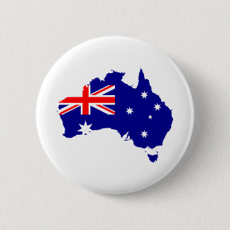 australia's flag 6 cm round badge