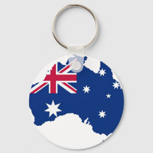 Australien Flagge Australia Style Design Key Ring