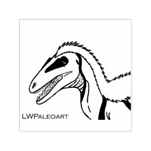 Australovenator Rubber Stamp
