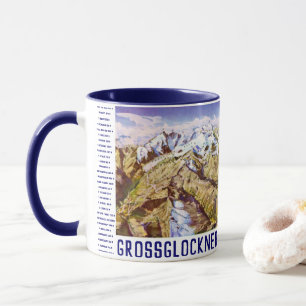 " Austria: 2021/today - Grossglockner Panorama Mug
