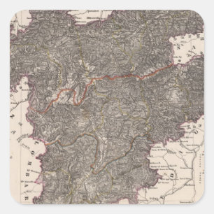 Austria 2 square sticker