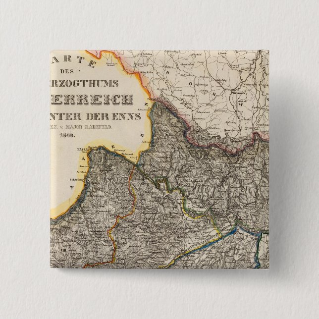 Austria 4 15 cm square badge (Front)