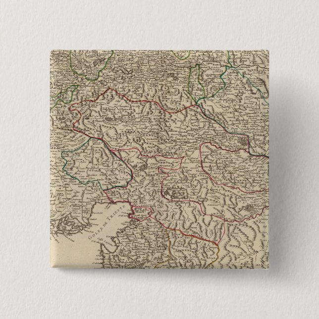 Austria 4 15 cm square badge (Front)