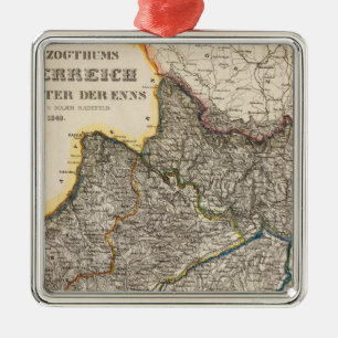 Austria 4 metal tree decoration