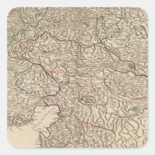 Austria 4 square sticker