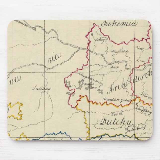 Austria 5 mouse mat (Front)