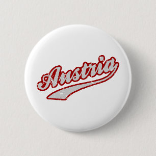 Austria 6 Cm Round Badge