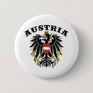Austria 6 Cm Round Badge