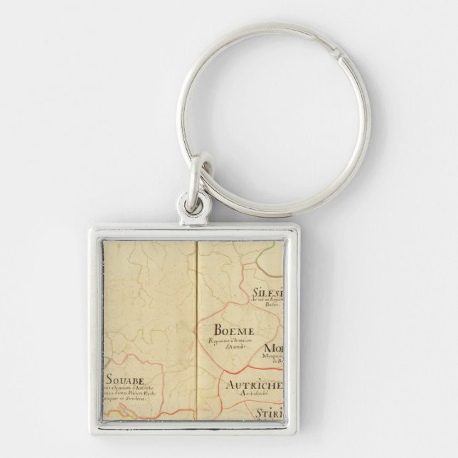 Austria and Czech Republic Key Ring (Front)