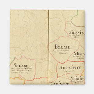 Austria and Czech Republic Magnet