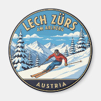 Austria Arlberg Skier Skiing
