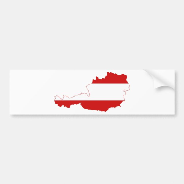 Austria AT Bumper Sticker (Front)