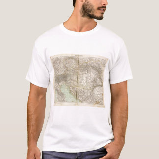 Austria Atlas Map T-Shirt