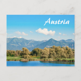 Austria Beautiful Landscape with the Alps Postcard