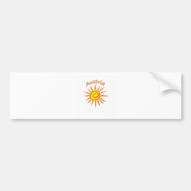Austria Bumper Sticker (Front)
