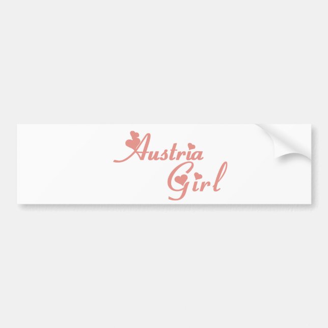 Austria Bumper Sticker (Front)