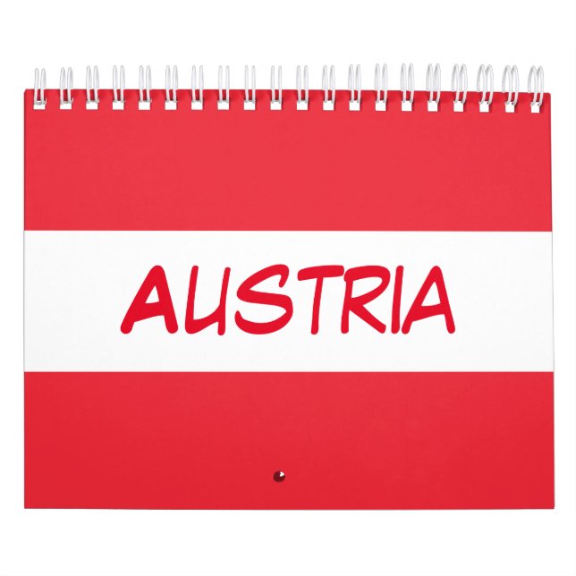 Austria Calendar (Cover)