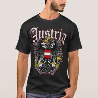 Austria coat of arms Austrian eagle Oesterreich fa T-Shirt