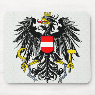 Austria Coat of Arms detail Mouse Mat