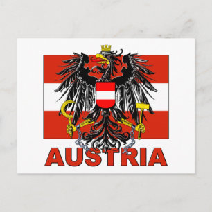 Austria Coat of Arms Postcard