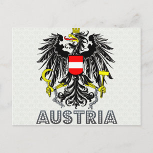 Austria Coat of Arms Postcard