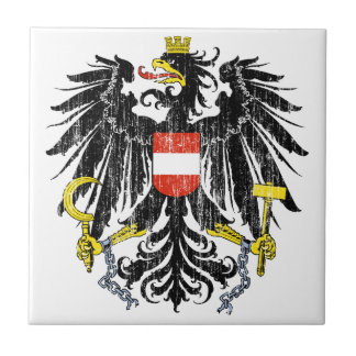 Austria Coat Of Arms Tile