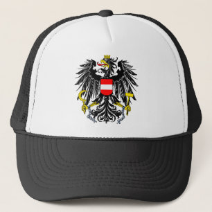 Austria coat of arms trucker hat