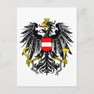 Austria Coat or Arms Postcard