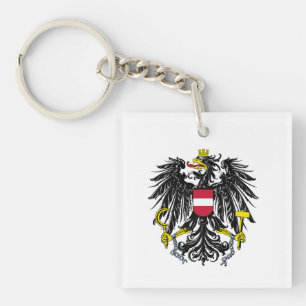 Austria country coat arms symbol emblem flag key ring