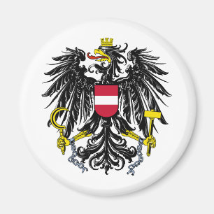 Austria country coat arms symbol emblem flag magnet