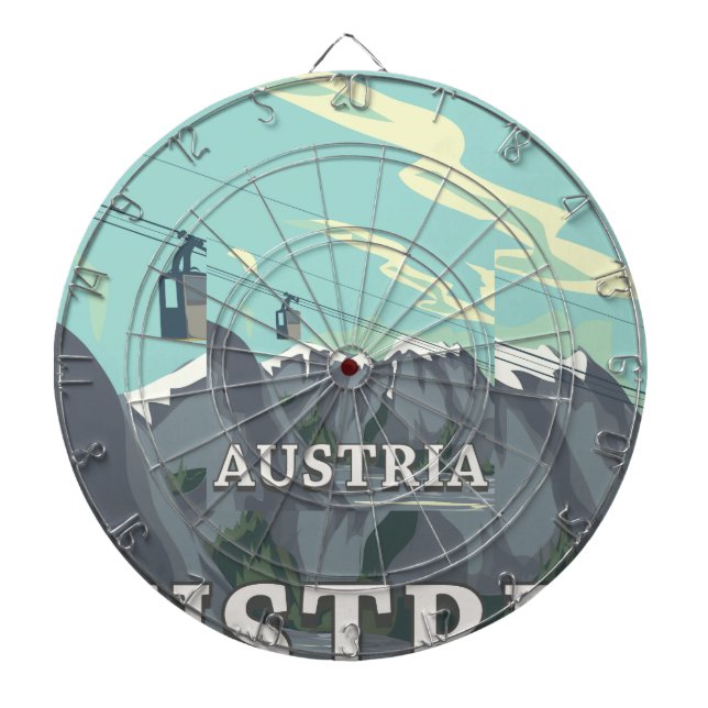 Austria Dartboard (Front)