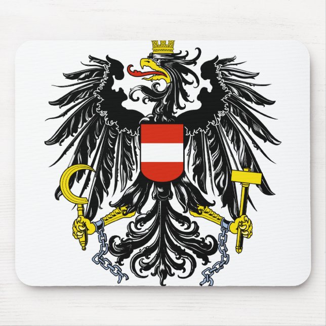 austria emblem mouse mat (Front)