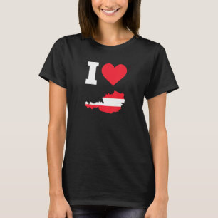 Austria Flag Austria  I Love Austria T-Shirt