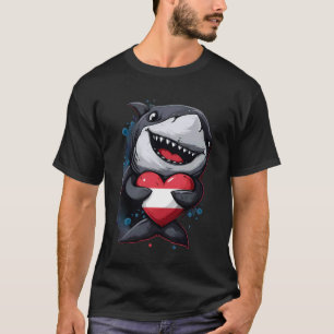 Austria Flag Austrian Roots 3 T-Shirt