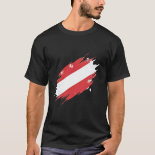 Austria Flag Austrian Roots 3 T-Shirt