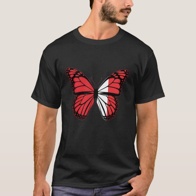 Austria Flag Austrian Roots 5 T-Shirt (Front)