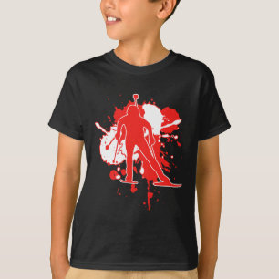 Austria Flag Biathlonist - Austrian Biathlon T-Shirt
