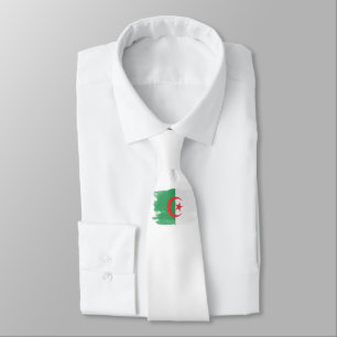 Austria flag brush stroke, national flag tie