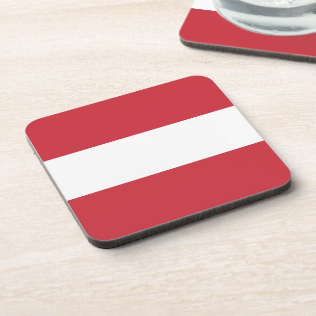 Austria flag coaster (Left Side)