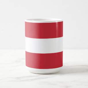 Austria flag coffee mug