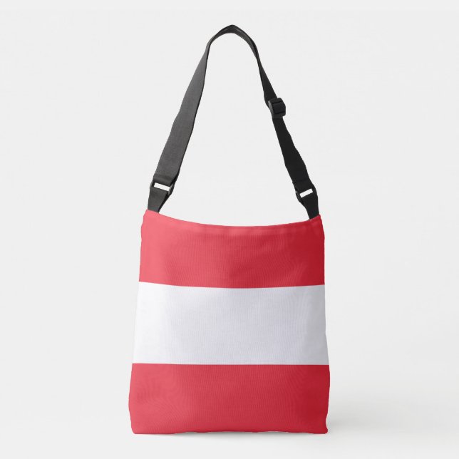 Austria Flag Crossbody Bag (Front)