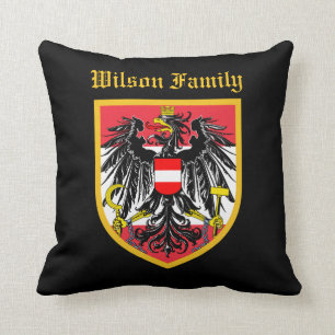Austria Flag Cushion