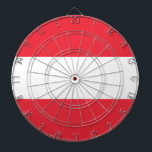 Austria Flag Dartboard<br><div class="desc">Austria Flag</div>