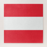 Austria Flag Jigsaw Puzzle<br><div class="desc">Austria Flag</div>