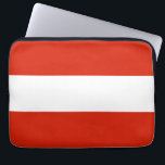 Austria Flag Laptop Sleeve<br><div class="desc">Laptop Sleeve with the Flag of Austria.</div>
