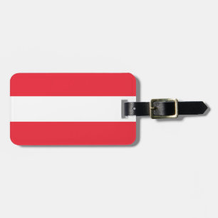 Austria Flag Luggage Tag