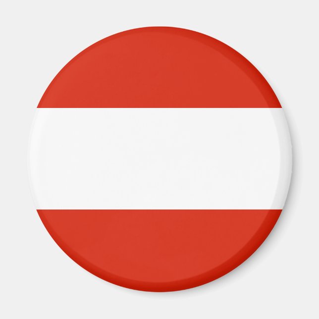 Austria Flag Magnet (Front)