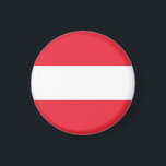 Austria Flag Magnet<br><div class="desc">Austria Flag</div>